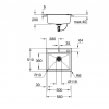 Кухненска мивка гранит GROHE K700, сив мат - цена: 469.00лв.